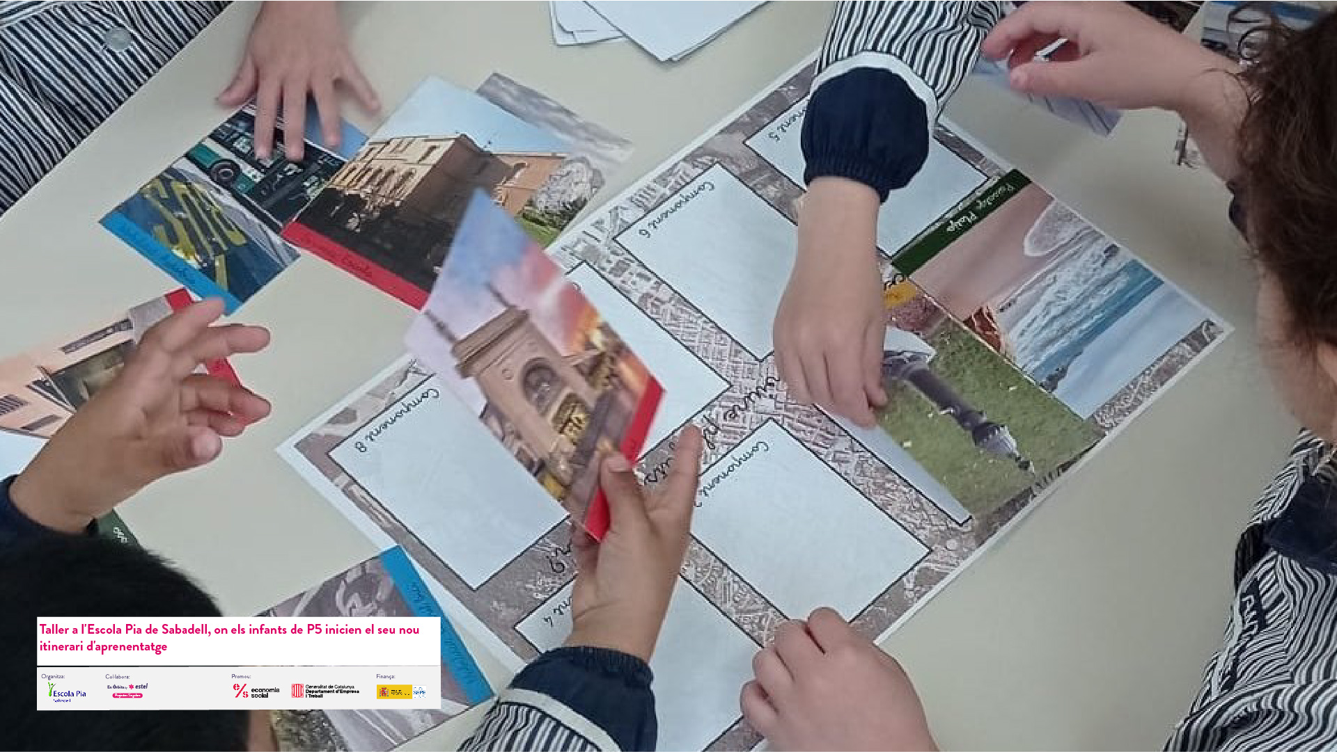 plantilla fotos_Taller a l'Escola Pia de Sabadell, on els infants de P5 inicien el seu nou itinerari d'aprenentatge